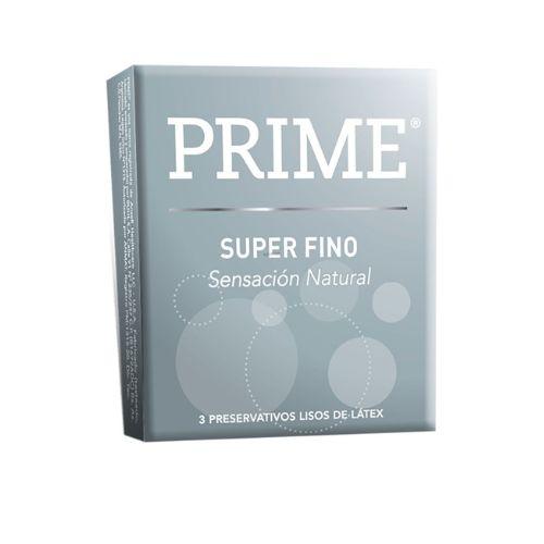 Preservativos PRIME (Super Fino) x 3u. (D X 24U. B20)
